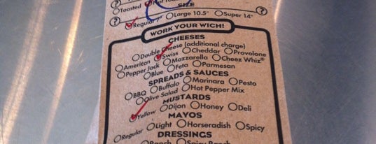 Which Wich? Superior Sandwiches is one of Feed Your Face in Springfield.