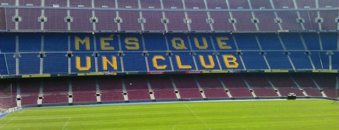 Camp Nou is one of The essential Barcelona.