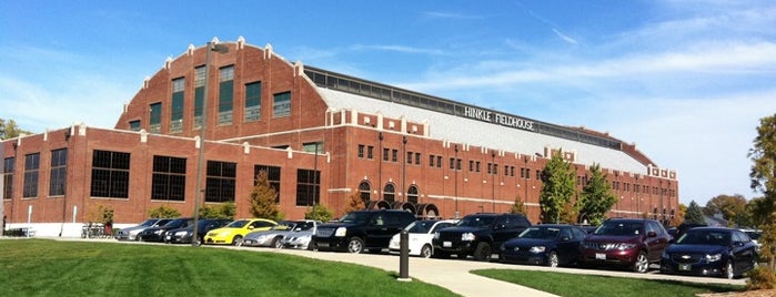 Hinkle Fieldhouse is one of The Butler University Campus.