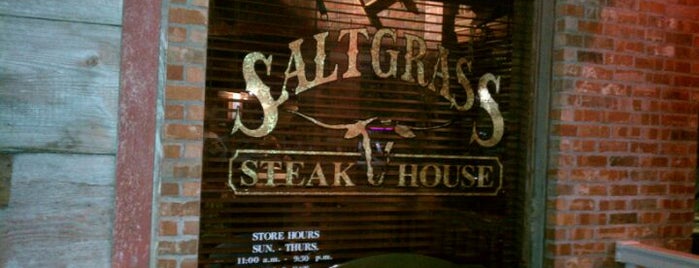 Saltgrass Steak House is one of Hoiberg's Favorite Eats.