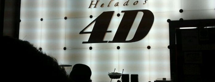 Heladería 4D is one of Lugares favoritos de Erick.