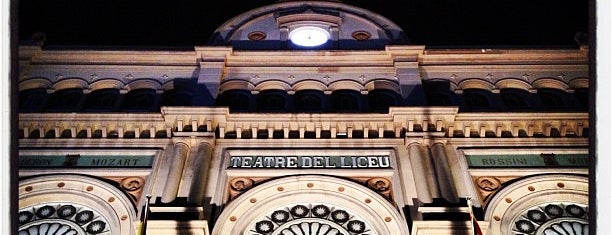 Gran Teatro del Liceo is one of BARCELLONA.