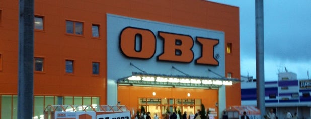 OBI is one of Таня : понравившиеся места.