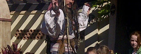 Captain Jack Sparrow's Pirate Tutorial is one of Walt Disney World - Magic Kingdom.