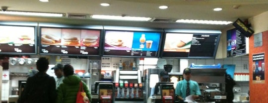 McDonald's is one of Fast Food Hangouts in Delhi.