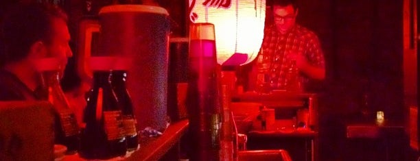 Sake Bar Decibel is one of NYC Favorites.