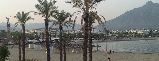 Playa de Puerto Banús is one of Luisさんのお気に入りスポット.