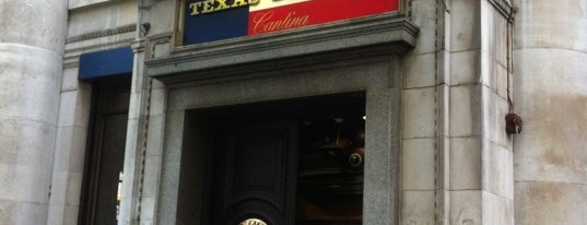 Texas Embassy Cantina is one of London eateries.