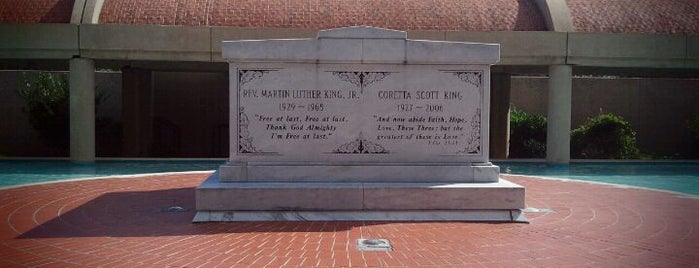 Dr Martin Luther King Jr National Historic Site is one of ATL.