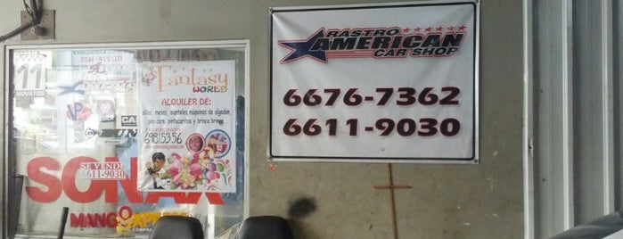 Rastro American Car Shop is one of Auto Taller Mec Mant Chap.