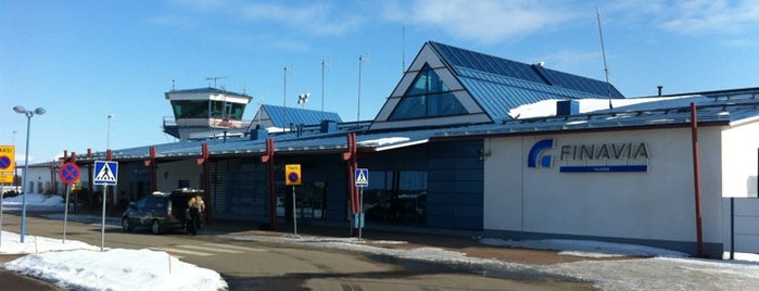 Kajaani Airport (KAJ) is one of Lennä ja ota ostohyvitystä.