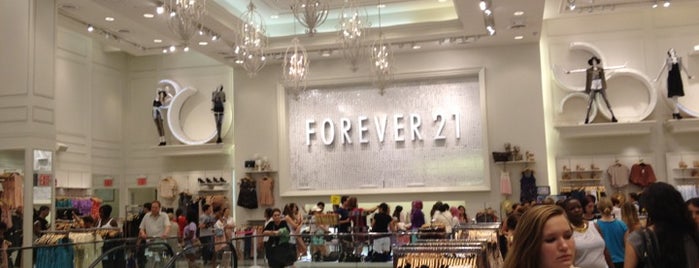 Forever 21 is one of NY my way.