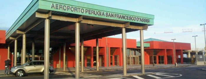 Aeroporto Internazionale dell'Umbria – Perugia San Francesco d'Assisi (PEG) is one of Posti salvati di JRA.
