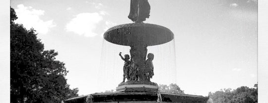 Bethesda Fountain is one of nyc in summer.