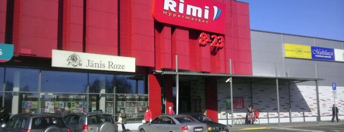 Rimi Hipermārkets [Stirnu] is one of Lielveikali Latvijā.