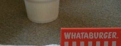 Whataburger is one of Greg's Places to Eat.