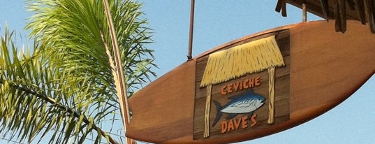 dave's ceviche is one of Big Island todo.