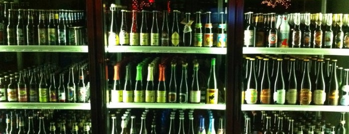 La Cave du Vin is one of Draft Mag's Top 100 Beer Bars (2012).