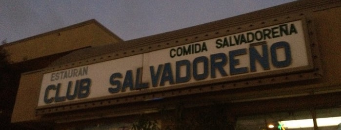 Club Salvadoreño is one of Great Eats to Try!.