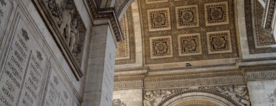 Arc de Triomphe is one of International Hot Points.