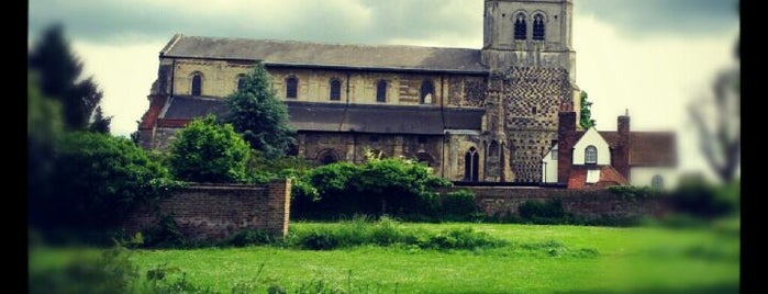 Waltham Abbey Church is one of Essex/Herts/Middx.