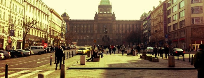 Praça Venceslau is one of Prague.