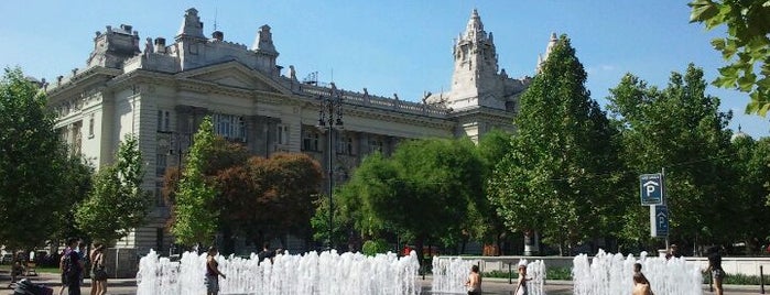 Szabadság tér is one of Places to go in Budapest.