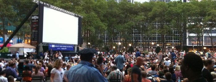 Bryant Park is one of Favorite Great Outdoors.