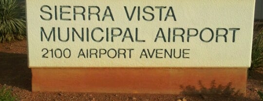 Sierra Vista Municipal Airport is one of Airports.