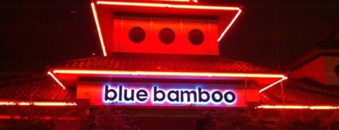 Blue Bamboo / An East-West Kitchen and Wine Bar is one of Tempat yang Disimpan René.