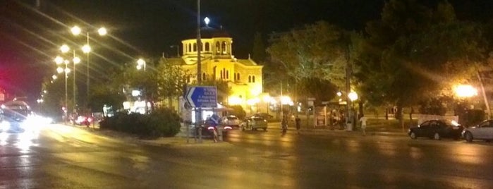 Agia Paraskevi Square is one of Spyros Langkos list.
