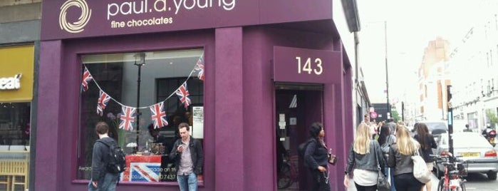 Paul A Young Fine Chocolates is one of London.