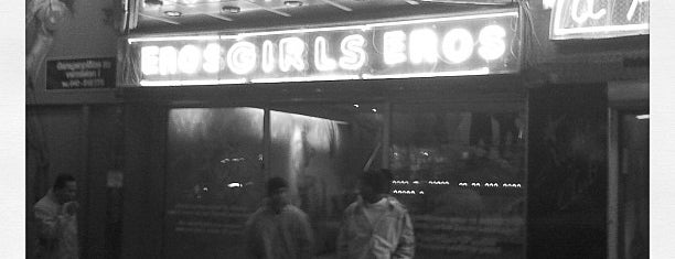Eros is one of strip clubs XXX.
