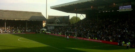 Craven Cottage is one of Stadia I have been in.