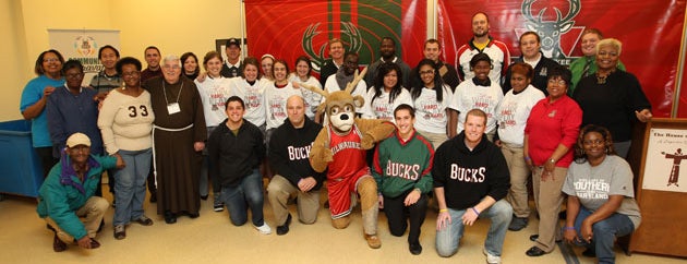 The House of Peace is one of Milwaukee Bucks Community Caravan.