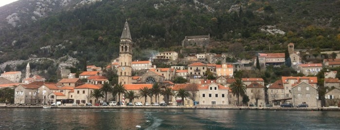 Perast is one of Dubrovnik-Mostar-Kotor-Budva.