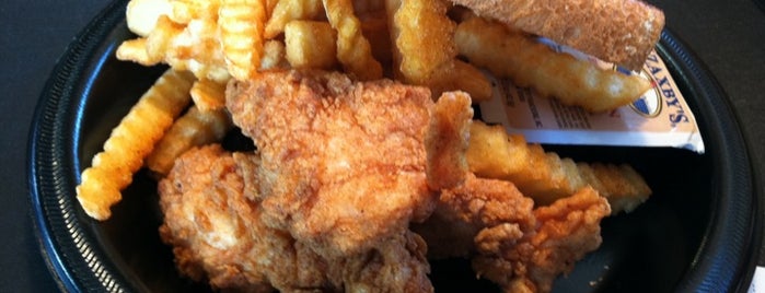 Zaxby's Chicken Fingers & Buffalo Wings is one of places.