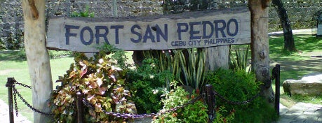 Fort San Pedro is one of A must see places in Cebu.