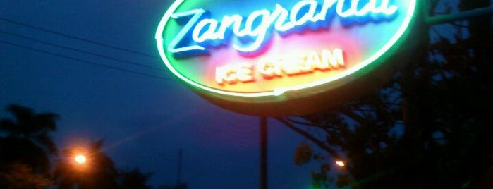 Zangrandi Ice Cream is one of Top 10 favorites places in Surabaya, Indonesia.