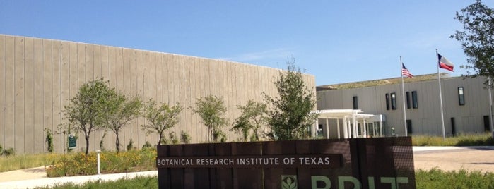 Botanical Research Institute Of Texas (BRIT) is one of Rowan's Saved Places.