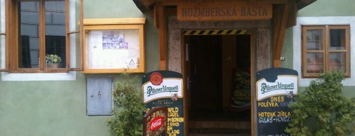 Rožmberská bašta is one of Orte, die Diana gefallen.