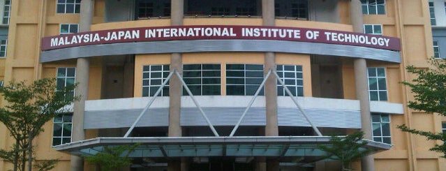 Malaysia Japan International Institut of Technology (MJIIT) is one of Locais curtidos por Mustafa.