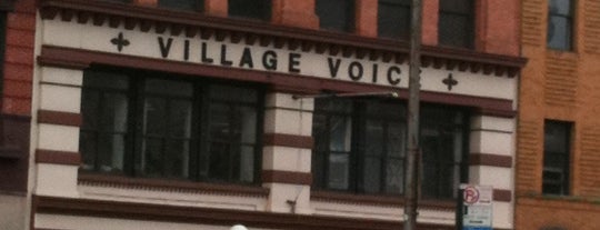 Village Voice is one of the bowery.