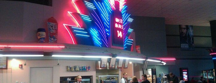 Marcus West Acres Cinema is one of Tempat yang Disukai Kristen.