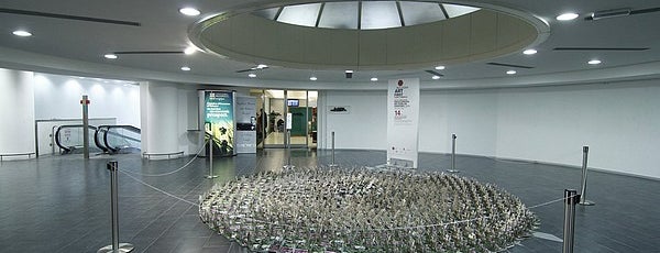 Bologna Airport (BLQ) is one of Art White Night 2012.