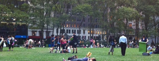 Bryant Park is one of The City That Never Sleeps.