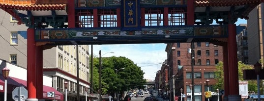 International District Gateway Arch "Zhong Hua Men" is one of Seattle.