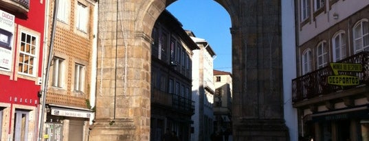 Arco da Porta Nova is one of Braga Guitarraes Portugal.