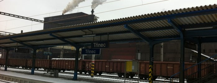 Železniční stanice Třinec is one of Trasa vlaků IC RegioJet.