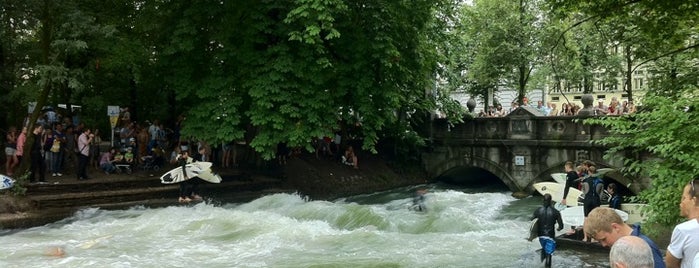 Eisbach is one of Marecs_Munich_Favorites.